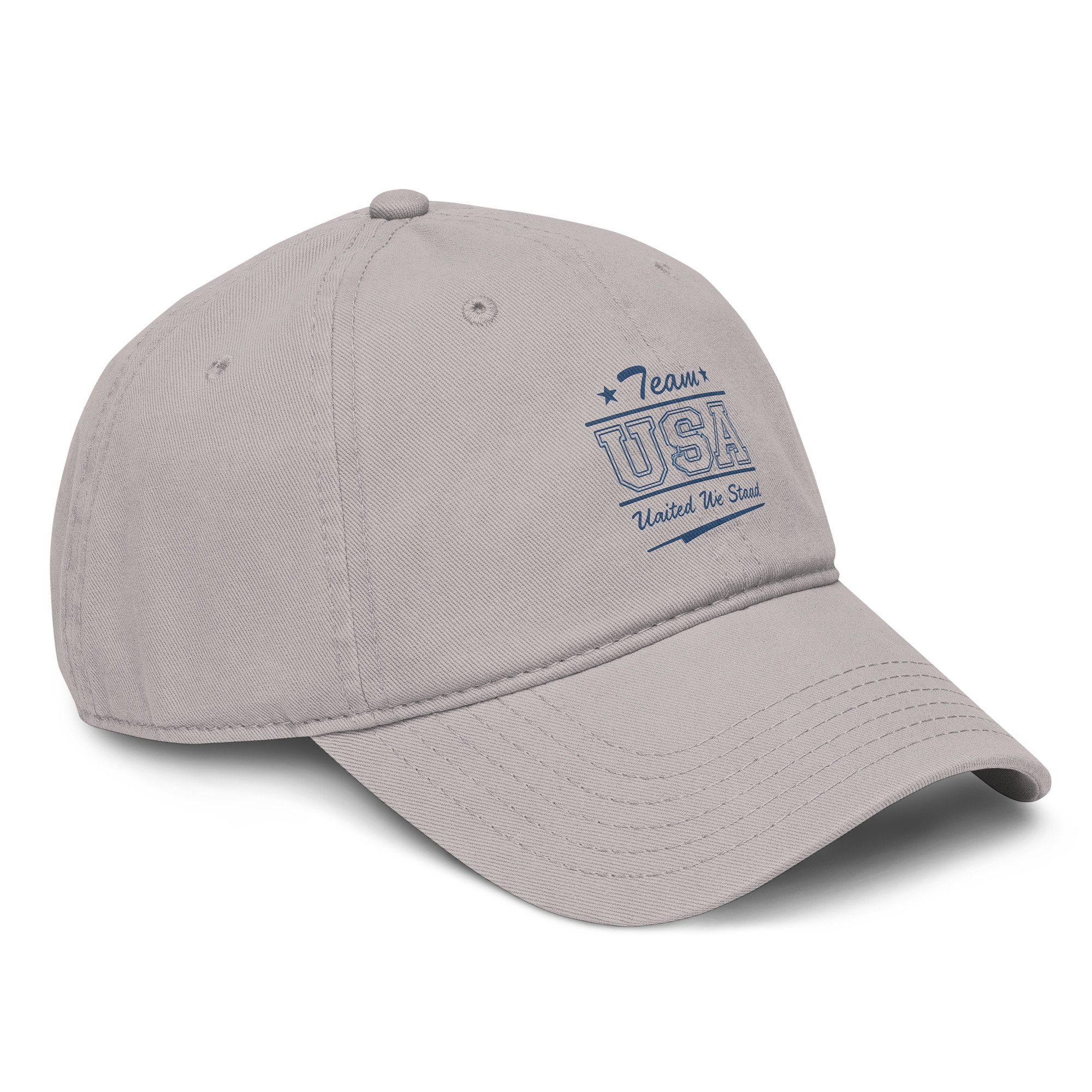 Garment washed baseball cap