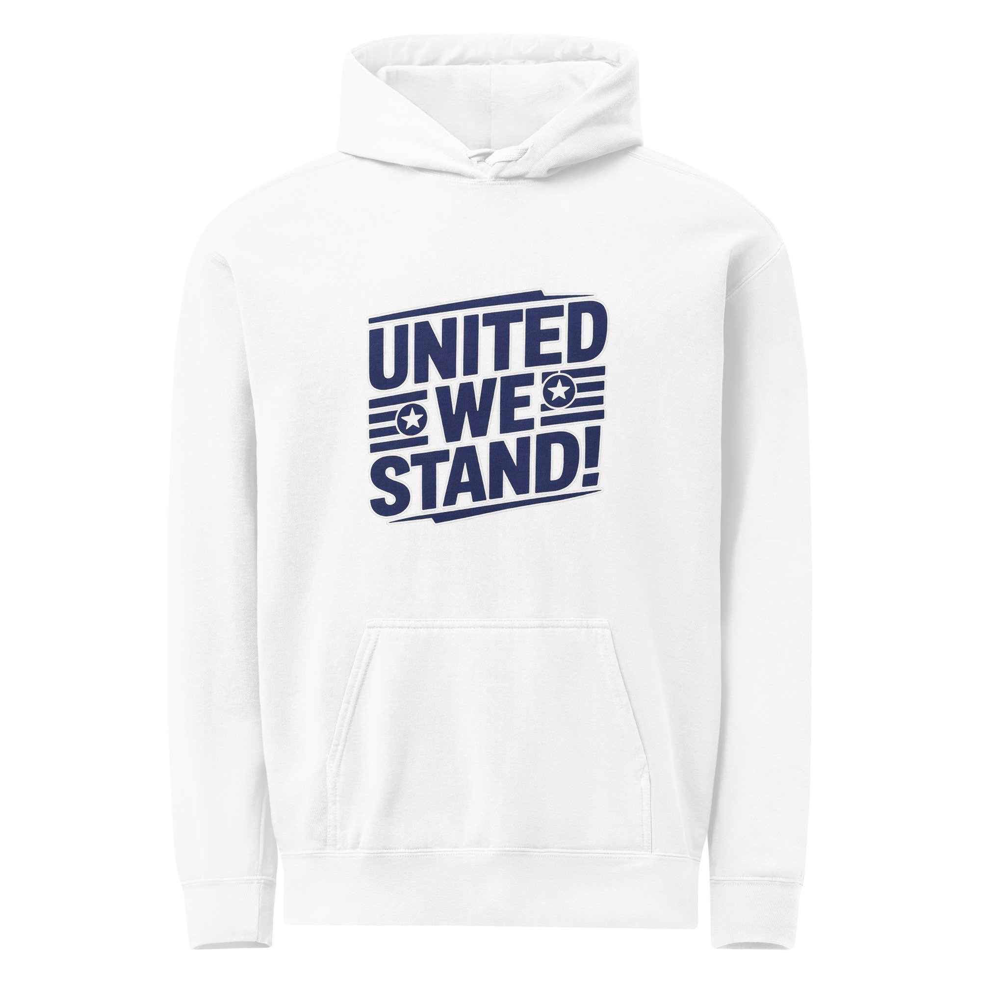 Unisex garment-dyed hoodie