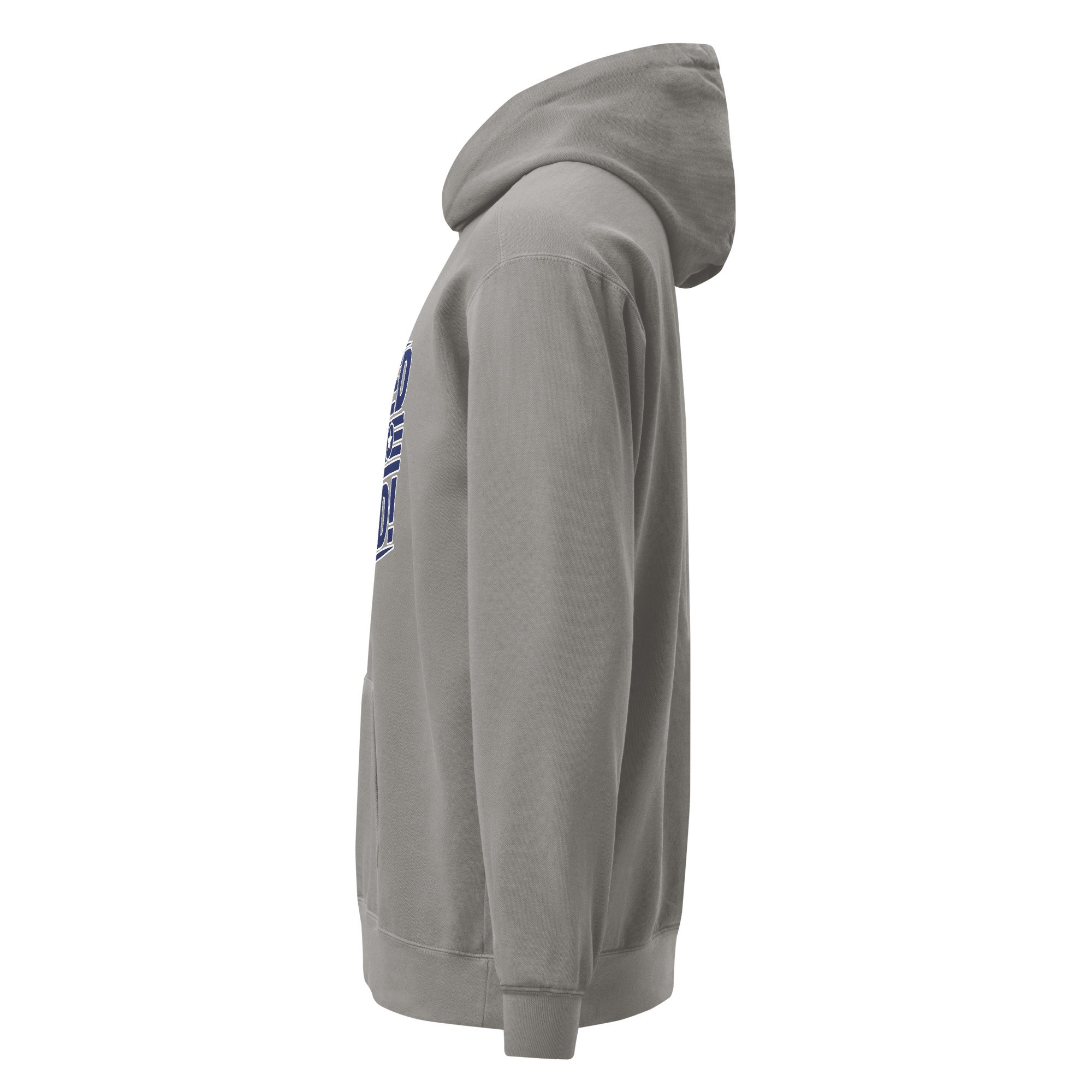Unisex garment-dyed hoodie