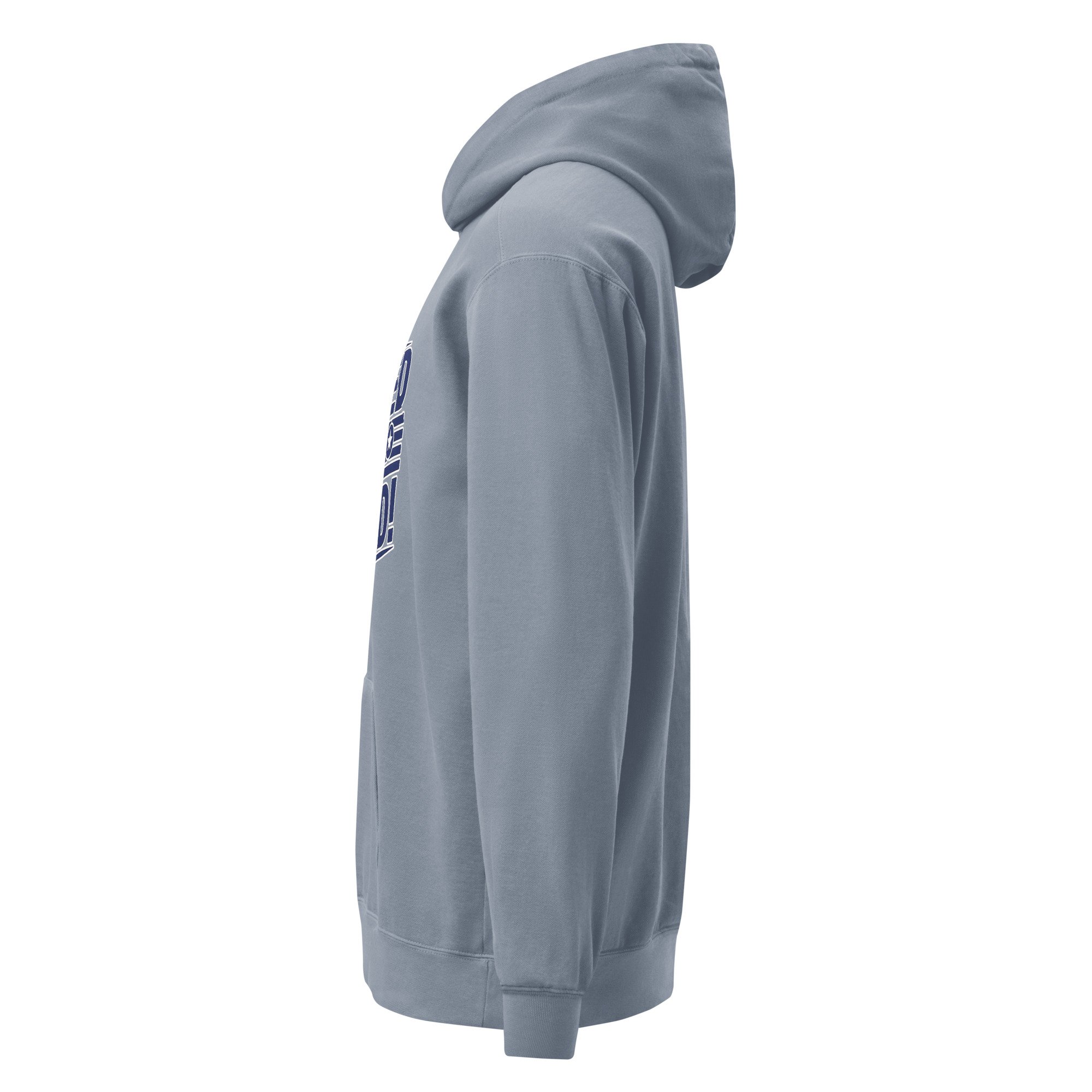 Unisex garment-dyed hoodie