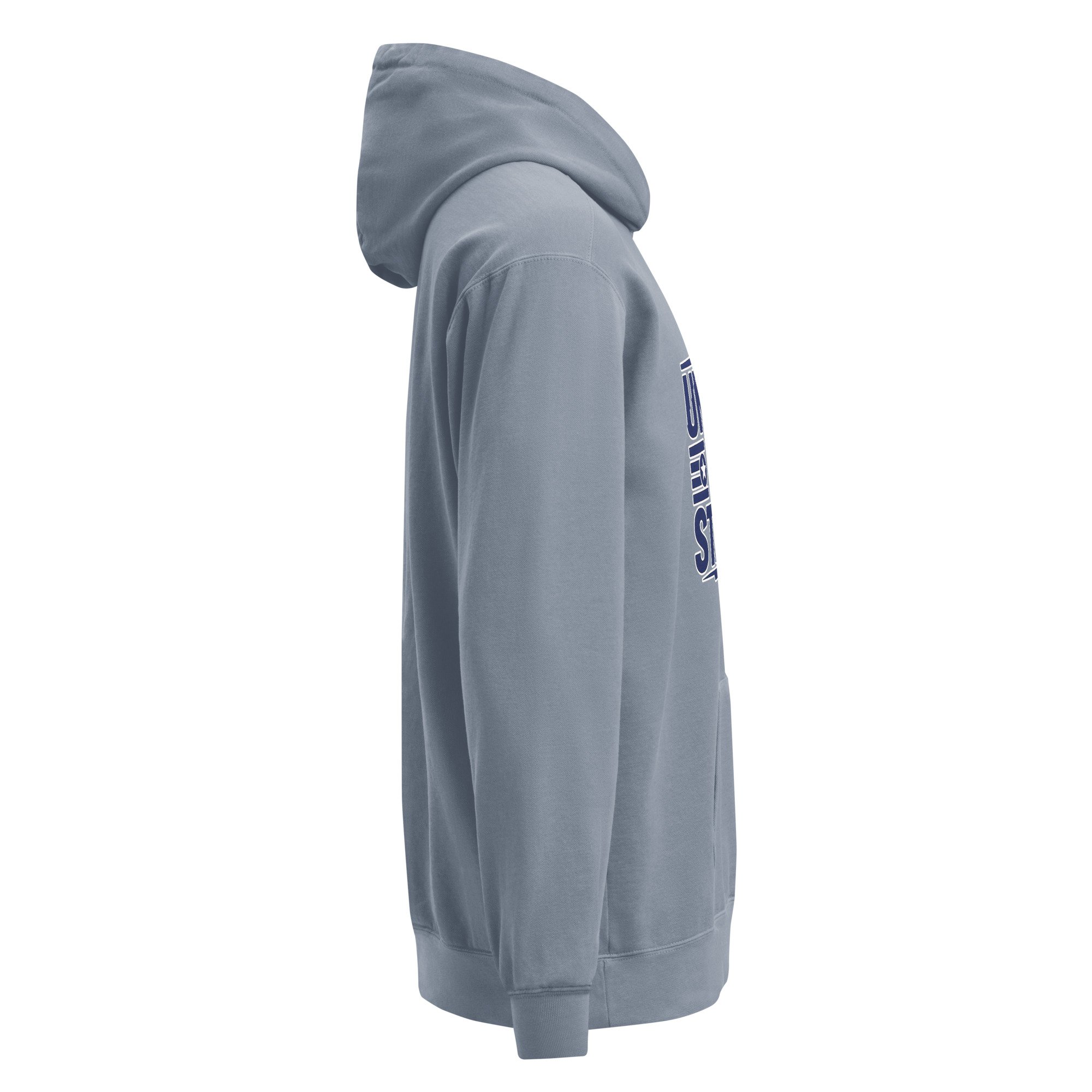 Unisex garment-dyed hoodie